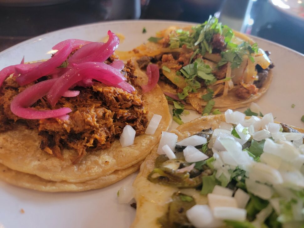 taco platter to celebrate cinco de mayo