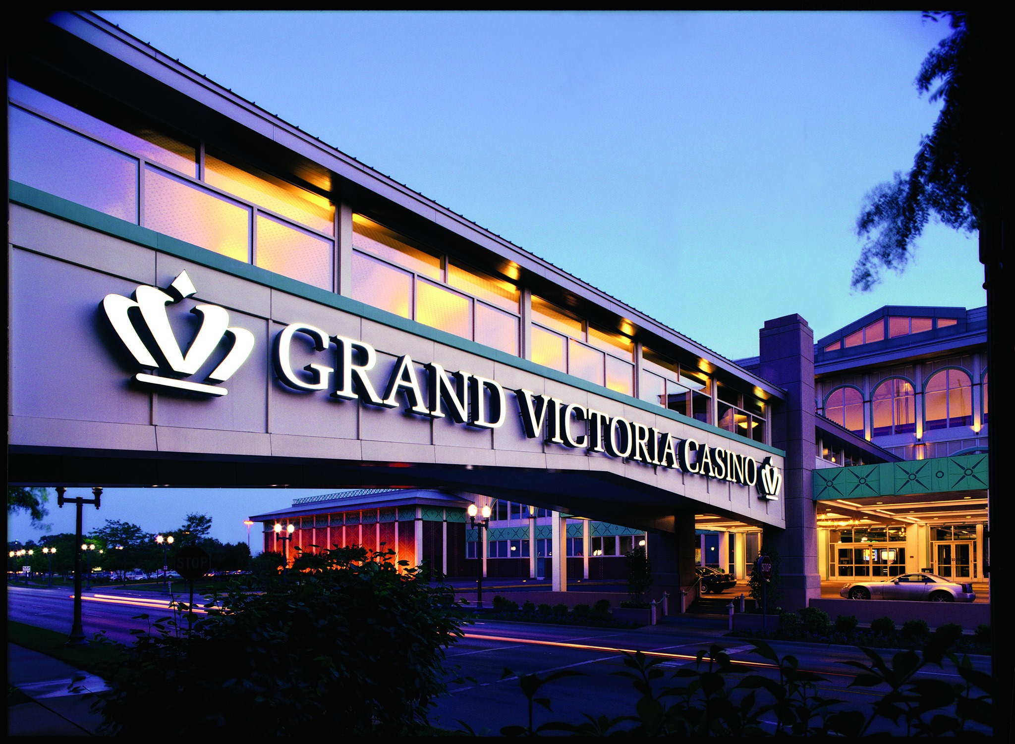 Grand Victoria Casino elevated walkway