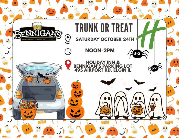 Bennigan's Trunk or Treat