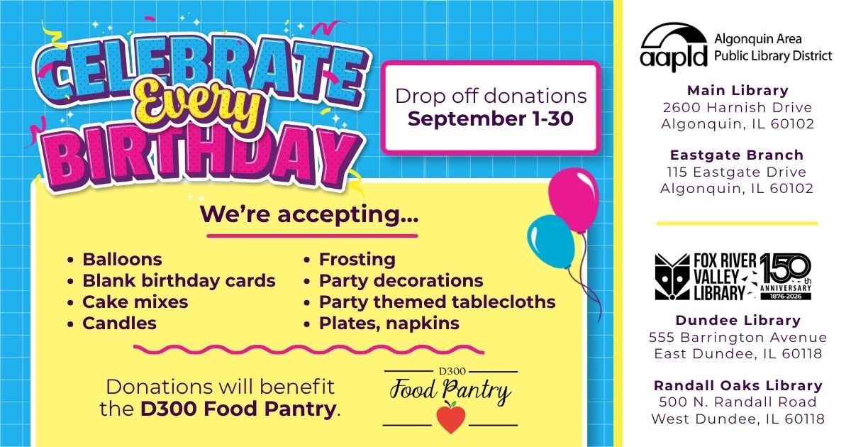 Fox River Library Celebration